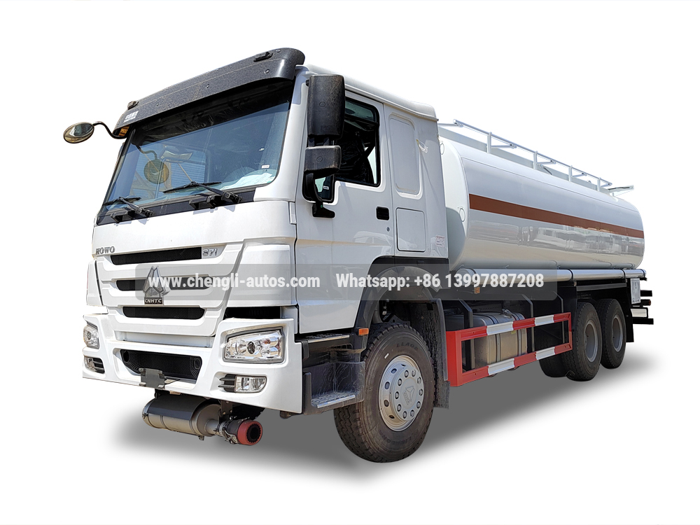 20,000 Liters Howo 6x4 LHD diesel bowser diesel transport truck