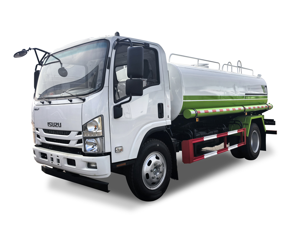 ISUZU KV100 ELF 9000L water spray tank truck