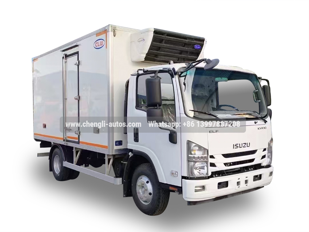 ISUZU KV100 Refrigerator van truck