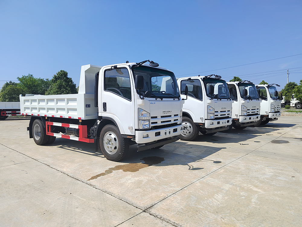 4 units ISUZU 8 tons dump truck export to Philipins