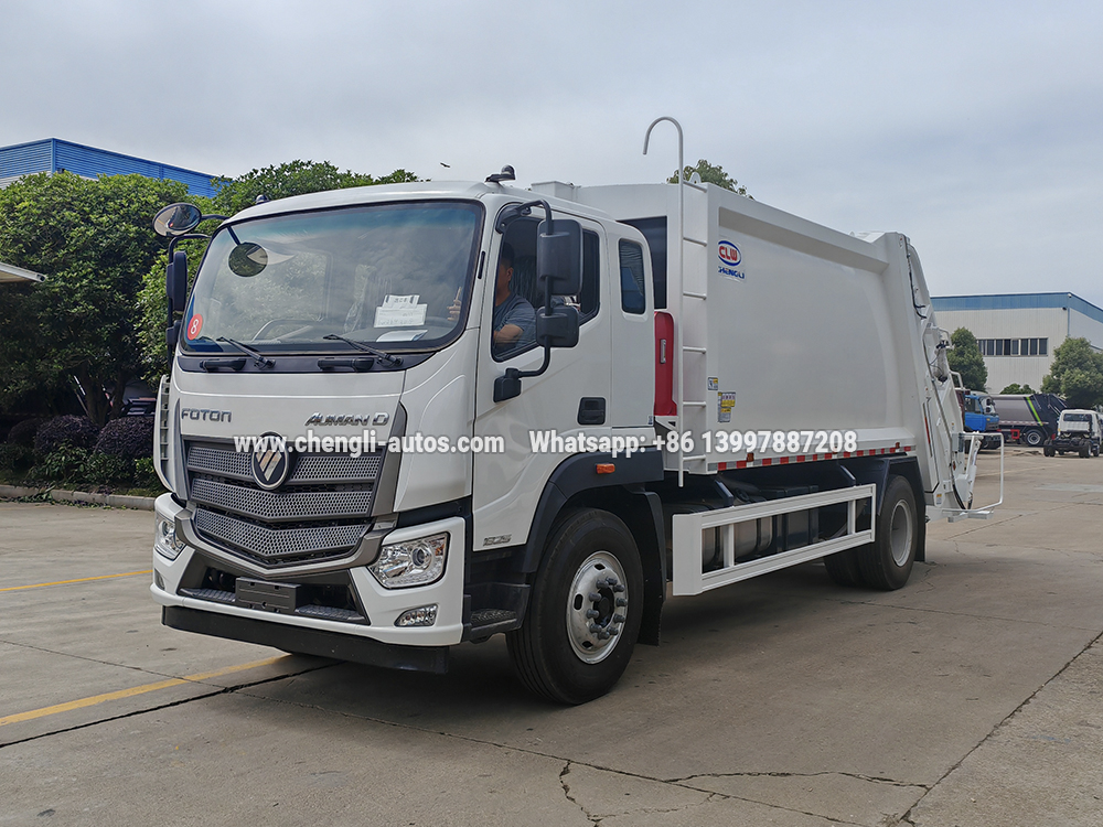 Camión compactador de basura FOTON Auman de 14 m³
